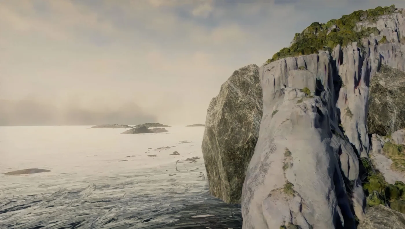 Πανοραμική θέα των βράχων των Μετεώρων και των μοναστηριών.