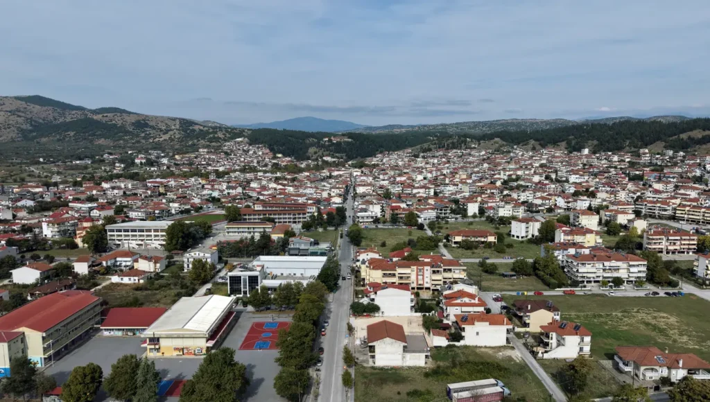 Ελασσόνα Λάρισα Μονή Ολυμπιώτισσας Όλυμπος πανοραμική θέα