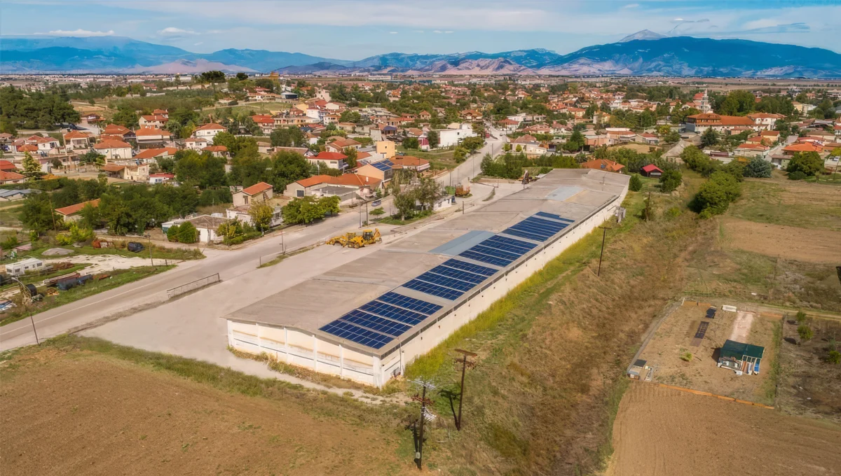 Αγροτικός Συνεταιρισμός Κιλελέρ / Νίκαιας με Φωτοβολταϊκά πάνελ, Θεσσαλικός Κάμπος