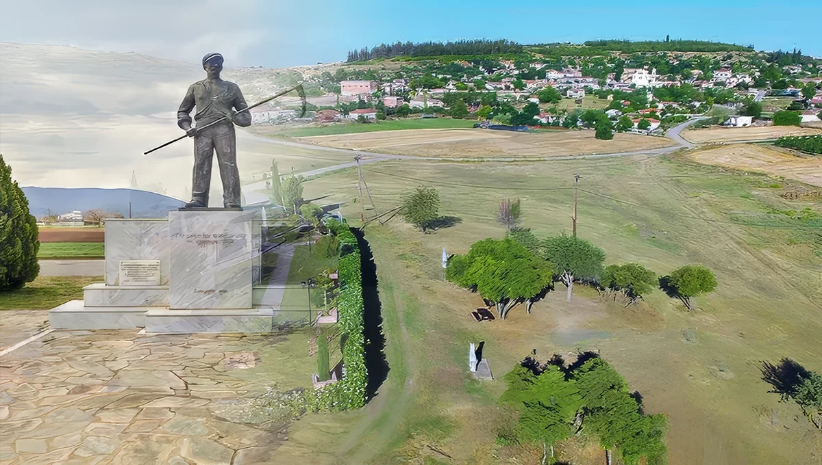 Μνημείο Αγρότη Κιλελέρ Λάρισας - Σύμβολο Αγροτικού Αγώνα Θεσσαλίας