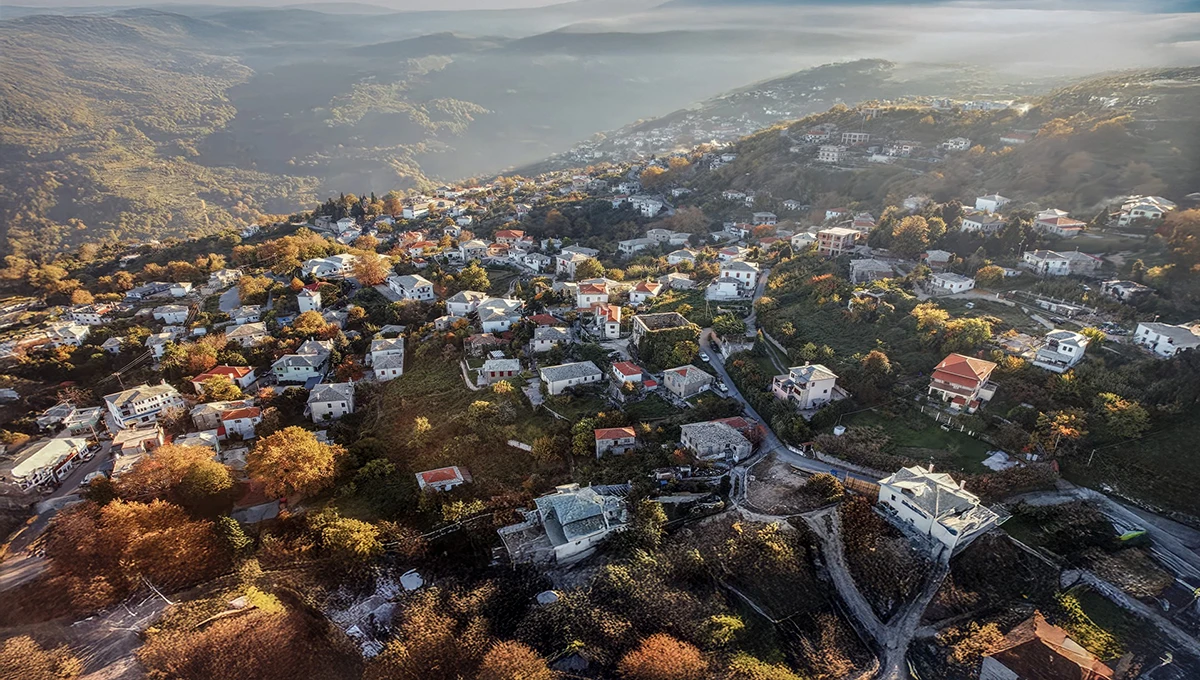 Ζαγορά Πήλου πανοραμική θέα