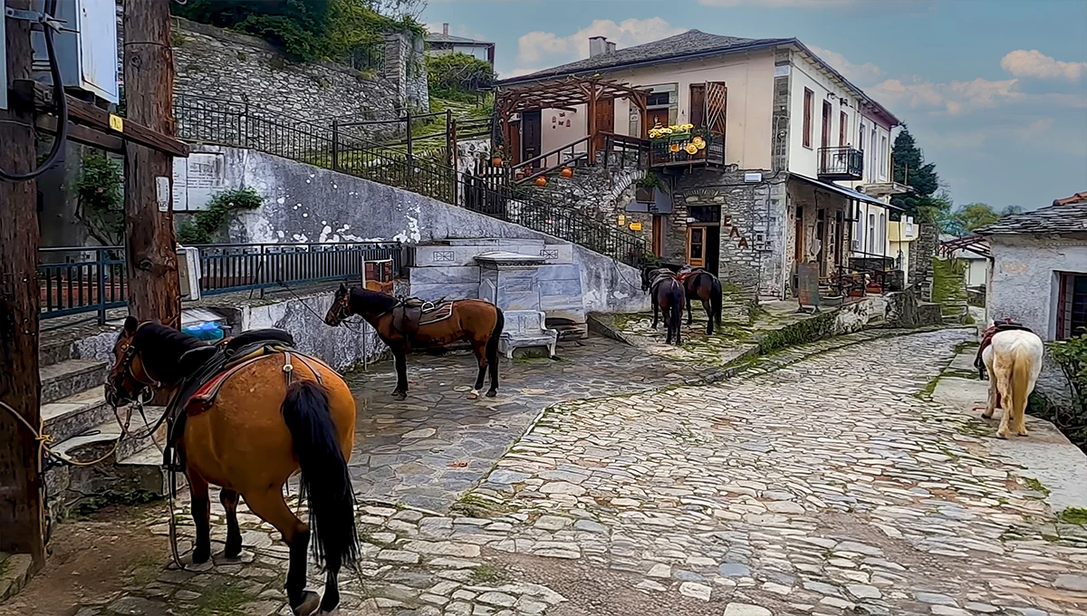 Άγιος Λαυρέντιος Πηλίου, παραδοσιακό χωριό με πέτρινα αρχοντικά και καταπράσινες πλαγιές