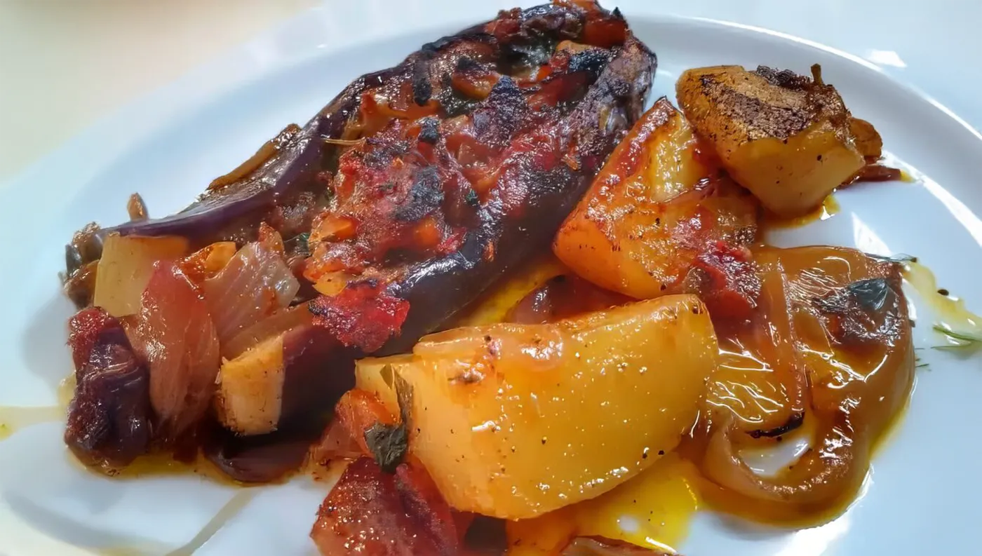 Μελιτζάνες ιμάμ – παραδοσιακή θεσσαλική συνταγή